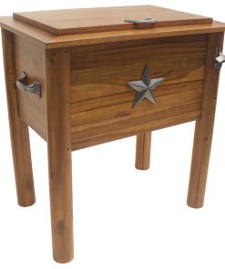 Amber-Log Cooler - 56 qt.