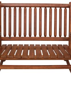 Amber-Log Double Porch Rocker - For Pickup ONLY (Excluding Wholesale Orders)