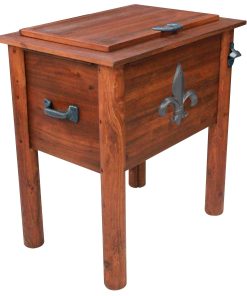 Amber-Log Fleur de Lis Cooler