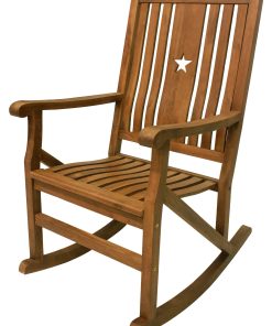 Classic Teak Star Rocker
