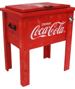 Coca-Cola® Vintage Wooden Cooler
