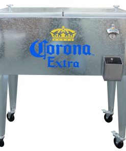 Corona Extra® Galvanized Retro Cooler – 80 Qt.