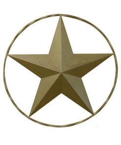 Gold Ringed Barn Star - For Pickup ONLY (Excluding Wholesale Orders)