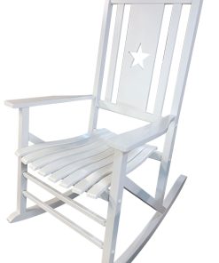 Heartland White Star Porch Rocker