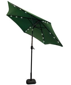 Patio Umbrella LED Light Green 9ft.