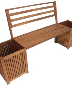 Sequoia Planters Bench