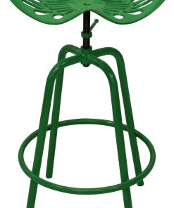 Tractor Seat Swivel Stool - Green