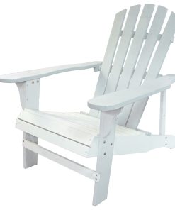 White Adirondack Chair