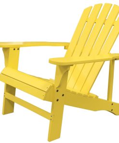 Yellow Adirondack Chair